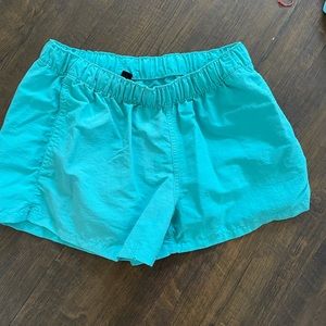 Blue Patagonia shorts